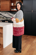 Load image into Gallery viewer, Bring the Warmth Color Block Cardigan