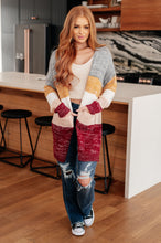 Load image into Gallery viewer, Bring the Warmth Color Block Cardigan