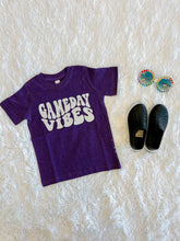 Load image into Gallery viewer, GAME DAY VIBES | Unisex Youth Graphic Tee { Various Colors }