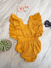 Load image into Gallery viewer, You Are My Sunshine | Ruffle Sleeve Romper { 2 Colors }