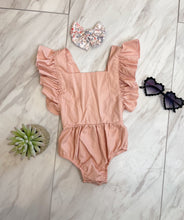 Load image into Gallery viewer, You Are My Sunshine | Ruffle Sleeve Romper { 2 Colors }