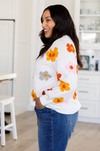 Load image into Gallery viewer, Falling Flowers Floral Sweater