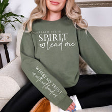 Load image into Gallery viewer, PREORDER: Spirit Lead Me Graphic Sweatshirt in Four Colors