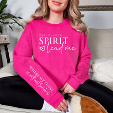 Load image into Gallery viewer, PREORDER: Spirit Lead Me Graphic Sweatshirt in Four Colors
