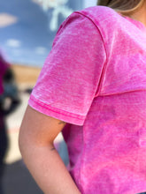 Load image into Gallery viewer, Swipe Left | Vintage Mineral Wash Boyfriend Tee | {various colors}