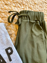 Load image into Gallery viewer, Kid's | Olive Bizzy Butter Drawstring Joggers