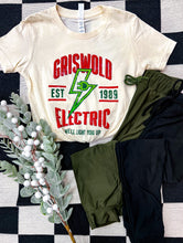 Load image into Gallery viewer, Griswold Electric | Kid's Natural Graphic Tee