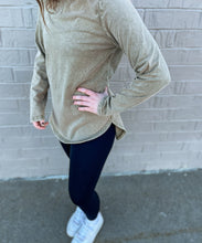 Load image into Gallery viewer, Vintage Like Vinyl OLIVE | Mineral Wash Boyfriend Tee