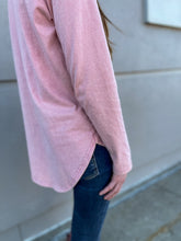 Load image into Gallery viewer, Vintage Like Vinyl MAUVE PINK | Mineral Wash Boyfriend Tee