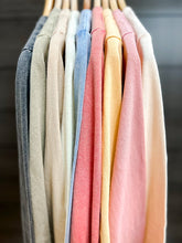 Load image into Gallery viewer, Vintage Like Vinyl MAUVE PINK | Mineral Wash Boyfriend Tee