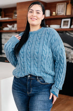 Load image into Gallery viewer, In the Right Direction Cable Knit Sweater