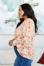Load image into Gallery viewer, Marigold Dreams Floral Blouse
