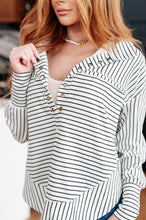 Load image into Gallery viewer, Striped Serendipity Pullover