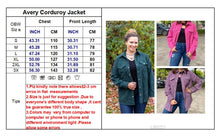 Load image into Gallery viewer, PREORDER: Avery Corduroy Jacket in Dark Green