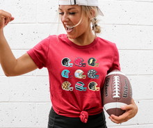 Load image into Gallery viewer, Football Ready! | Women's Graphic Tee {Various Colors }