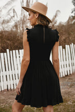 Load image into Gallery viewer, Ruffle Sleeve Babydoll Dress