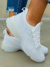 Load image into Gallery viewer, PREORDER Maxed In Bling Sneakers - Neon Pink