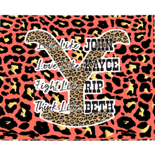 Load image into Gallery viewer, 20 oz Skinny Tumbler YELLOWSTONE designs available