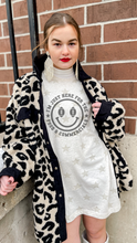 Load image into Gallery viewer, Women's | Mommy & Me Leopard Sherpa & Corded Jacket