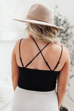 Load image into Gallery viewer, Wild And Free Crop Top in Black
