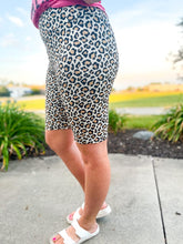 Load image into Gallery viewer, Cheetah | Bizzy Butter Biker Shorts | WOMEN