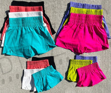 Load image into Gallery viewer, The VIBE | Adult High Waisted Windbreaker Shorts