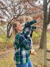 Load image into Gallery viewer, Women's |  Mommy & Me Flannel Shacket {Various Colors}