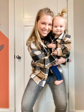 Load image into Gallery viewer, Preorder-Kids | Flannel Shackets | Mommy & Me {Various Colors}
