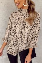 Load image into Gallery viewer, Leopard Spotted Blouse