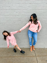 Load image into Gallery viewer, Vintage Like Vinyl MAUVE PINK | Mineral Wash Boyfriend Tee