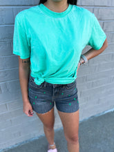 Load image into Gallery viewer, Swipe Left | Vintage Mineral Wash Boyfriend Tee | {various colors}