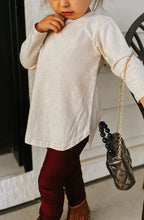 Load image into Gallery viewer, Vintage Like Vinyl ANTIQUE WHITE | Kids Mineral Wash Boyfriend Tee