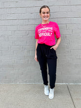 Load image into Gallery viewer, Adult | Black Butter Drawstring Joggers