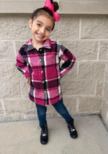 Load image into Gallery viewer, Preorder-Kids | Flannel Shackets | Mommy & Me {Various Colors}