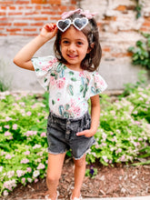 Load image into Gallery viewer, BAE | Distressed Vintage Wash Denim Paperbag Shorts