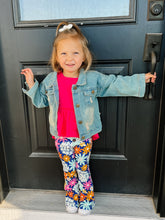 Load image into Gallery viewer, Mirabel | Girl's Floral Butter Soft Flares