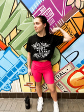 Load image into Gallery viewer, I Can Buy Myself Flowers | Boho Vintage Black Unisex Graphic Tee