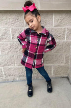 Load image into Gallery viewer, Kids | Flannel Shackets | Mommy & Me {Various Colors}