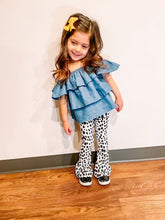 Load image into Gallery viewer, Cruella | Girl's Dalmatian Butter Soft Flares