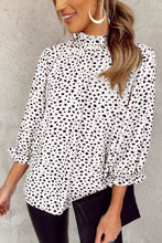 Load image into Gallery viewer, Leopard Spotted Blouse