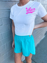 Load image into Gallery viewer, The VIBE | Adult High Waisted Windbreaker Shorts