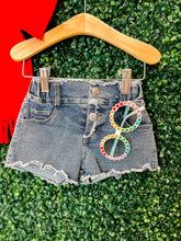 Load image into Gallery viewer, BAE | Distressed Vintage Wash Denim Paperbag Shorts