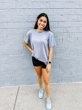 Load image into Gallery viewer, Swipe Left | Vintage Mineral Wash Boyfriend Tee | {various colors}