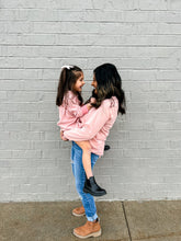 Load image into Gallery viewer, Vintage Like Vinyl MAUVE PINK | Mineral Wash Boyfriend Tee