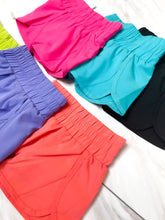 Load image into Gallery viewer, The VIBE | Kids High Waisted Windbreaker Shorts