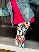 Load image into Gallery viewer, Mirabel | Girl's Floral Butter Soft Flares