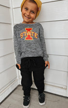 Load image into Gallery viewer, Kid's | Black Bizzy Butter Drawstring Joggers