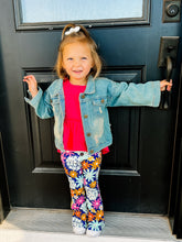 Load image into Gallery viewer, Mirabel | Girl's Floral Butter Soft Flares