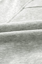 Load image into Gallery viewer, Half Zip Thumbhole Sleeve Sweatshirt
