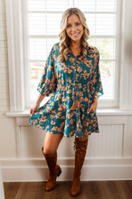 Load image into Gallery viewer, Floral Print Pocket Dress
